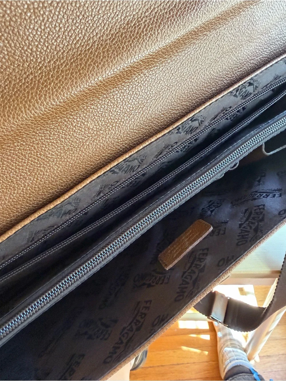Ferragamo Briefcase - AS IS.